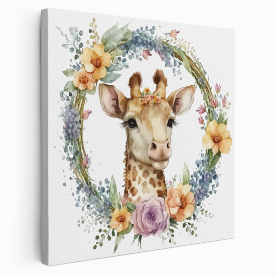 Canvas Print for Kids - Giraffe