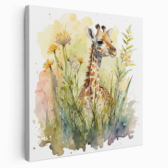 Canvas Print for Kids - Giraffe