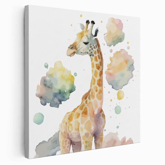 Canvas Print for Kids - Giraffe