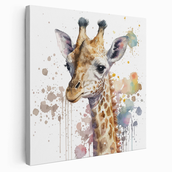 Canvas Print for Kids - Giraffe