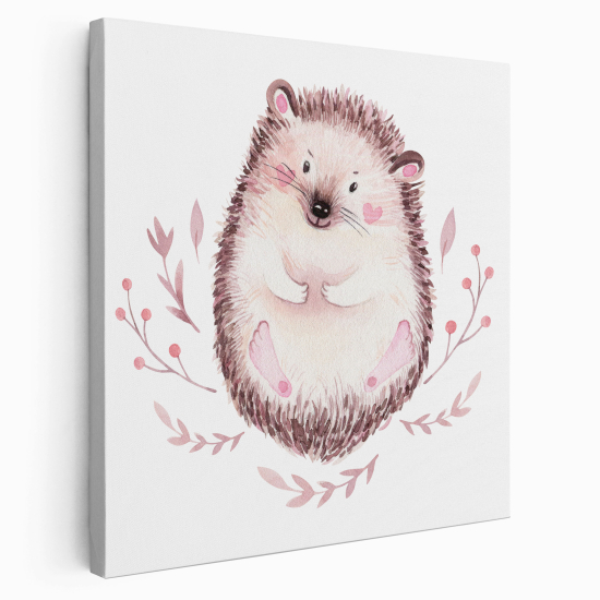 Canvas Print for Kids - Hedgehog