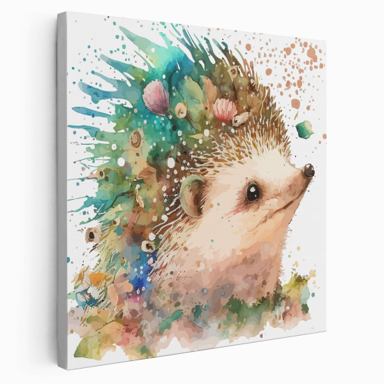 Canvas Print for Kids - Hedgehog