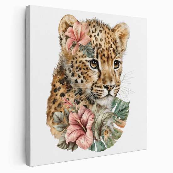 Canvas Print for Kids - Leopard