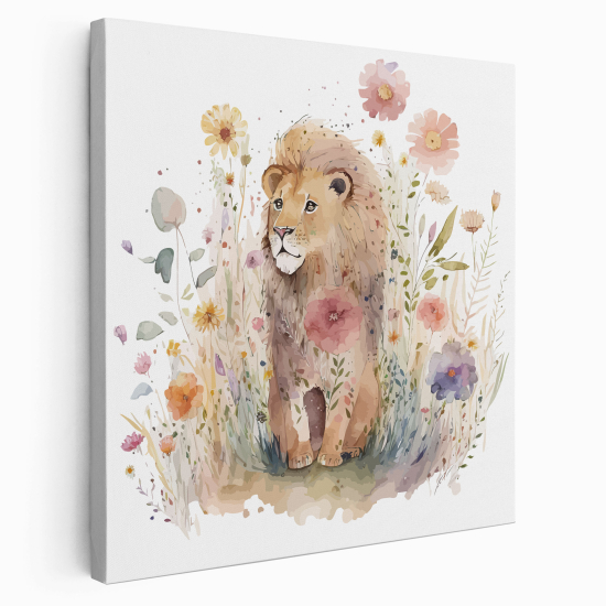 Canvas Print for Kids - Lion