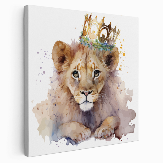 Canvas Print for Kids - Lion