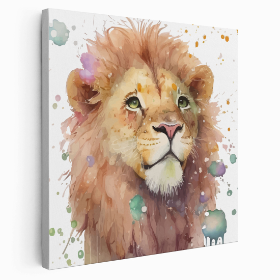 Canvas Print for Kids - Lion