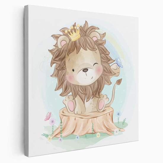 Canvas Print for Kids - Lion