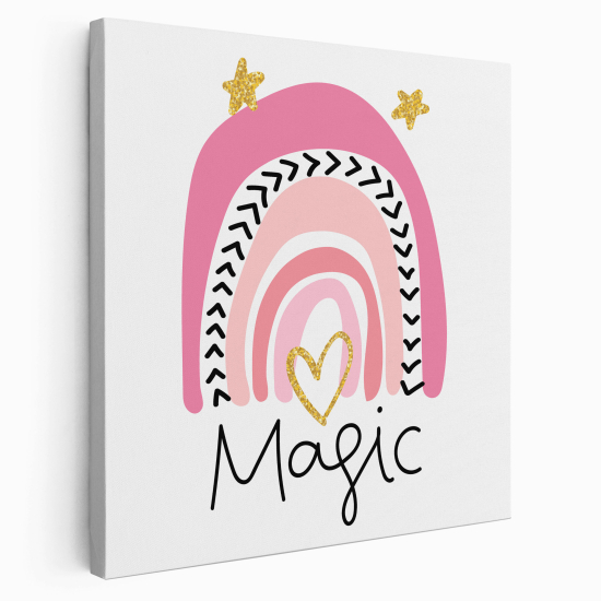 Canvas Print for Kids - Magic Rainbow