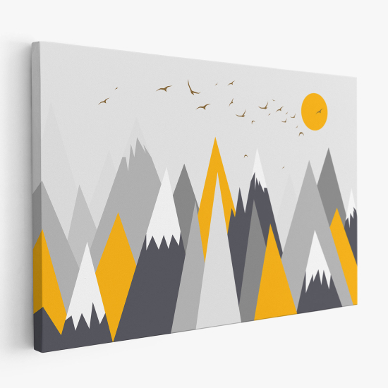 Canvas Print for Kids - Mountains