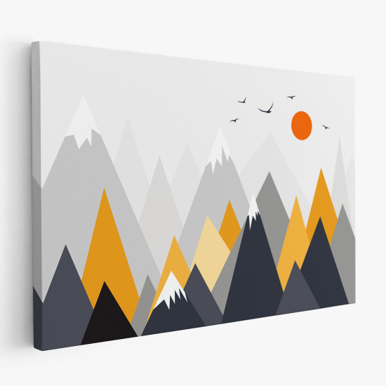 Canvas Print for Kids - Mountains