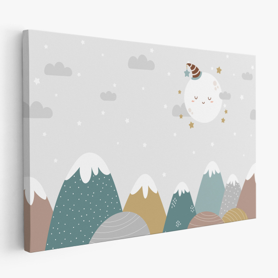 Canvas Print for Kids - Mountains