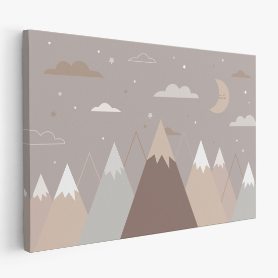 Canvas Print for Kids - Mountains