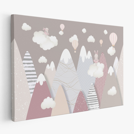 Canvas Print for Kids - Mountains