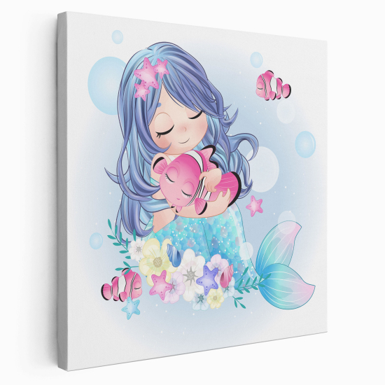 Canvas Print for Kids - Ocean Siren