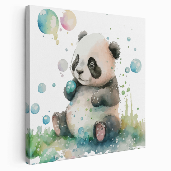 Canvas Print for Kids - Panda