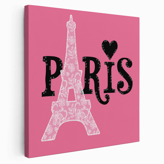 Canvas Print for Kids - Paris Eiffel Tower