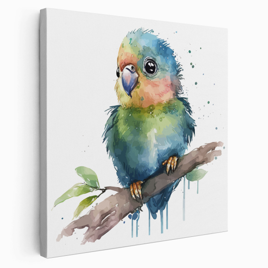 Canvas Print for Kids - Parrot