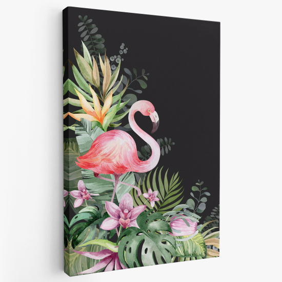 Canvas Print for Kids - Pink Flamingo