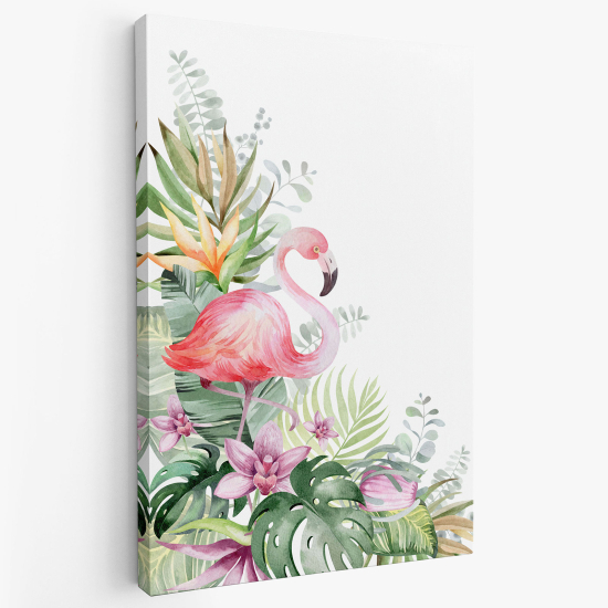 Canvas Print for Kids - Pink Flamingo