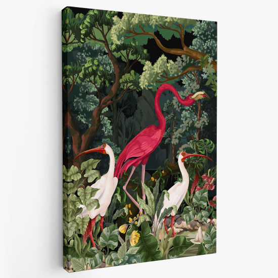 Canvas Print for Kids - Pink Flamingo