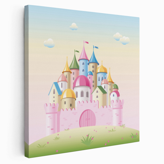 Canvas Print for Kids - Princess Castle