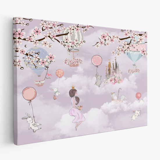 Canvas Print for Kids - Princess Castle