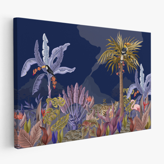 Canvas Print for Kids - Tropical Forest