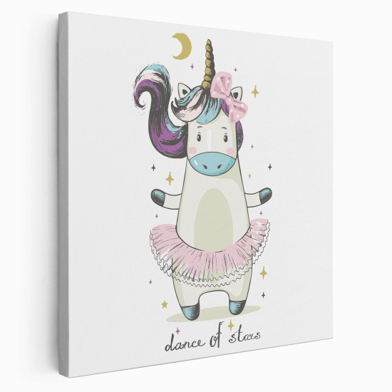 Canvas Print for Kids - Unicorn Dancer