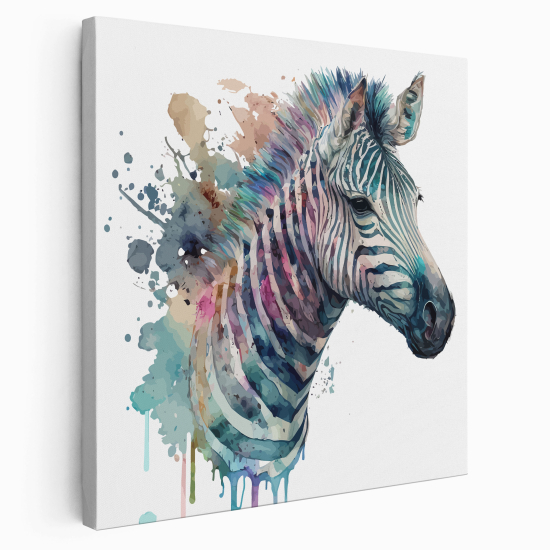 Canvas Print for Kids - Zebra