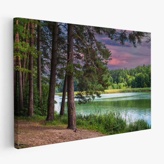 Canvas Print - Forest Lake