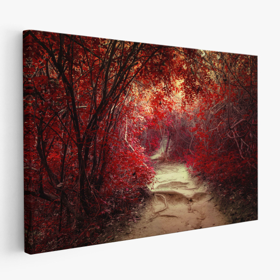 Canvas Print - Forest path