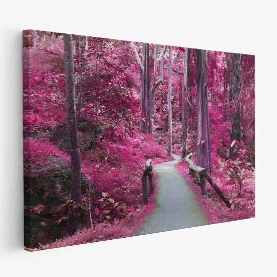 Canvas Print - Forest path