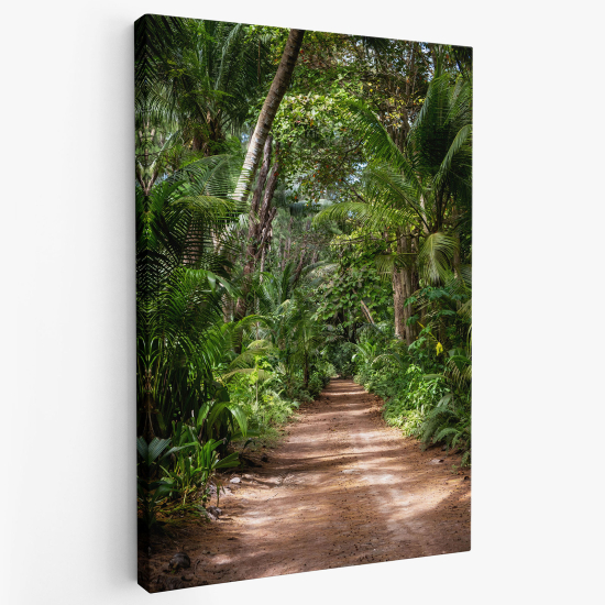 Canvas Print - Forest path