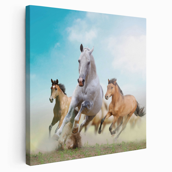 Canvas Print - Galloping Horses