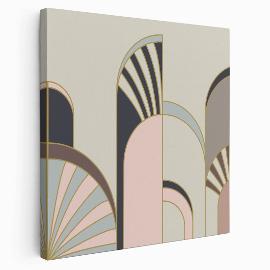 Canvas Print - Geometric pattern arch