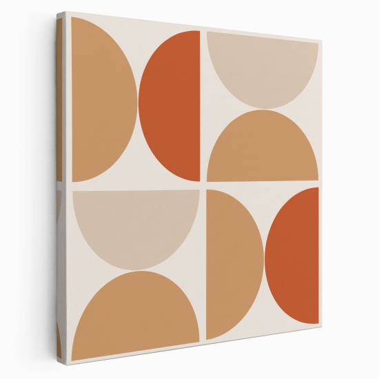 Canvas Print - Half-circle patterns