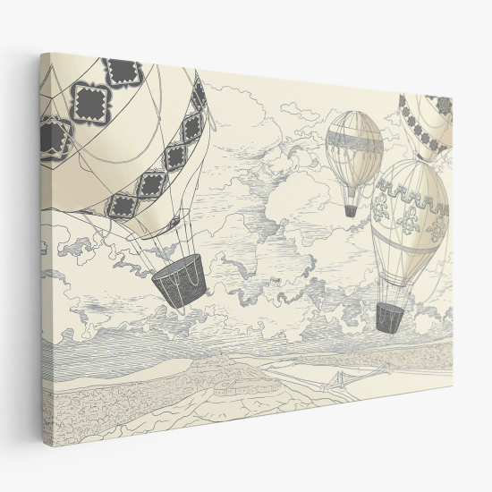 Canvas Print - Hot Air Balloons