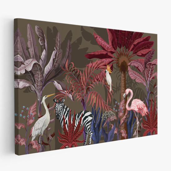 Canvas Print - Jungle Animals