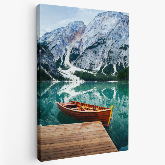 Canvas Print - Lake Mountains