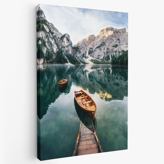 Canvas Print - Lake Mountains