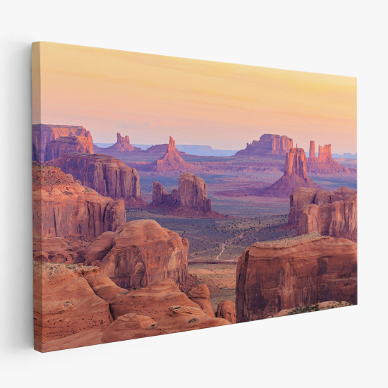 Canvas Print - Landscape of Monument Valley