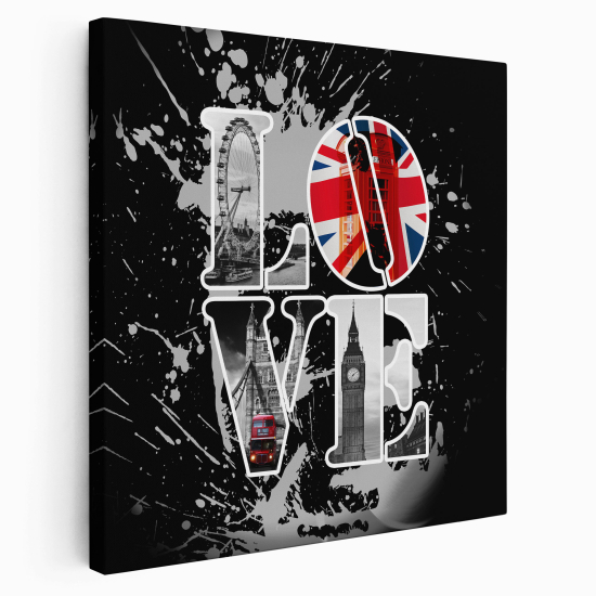 Canvas Print - Love London