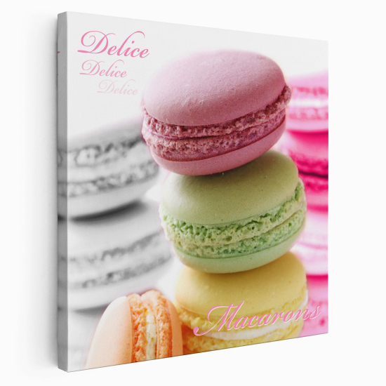 Canvas Print - Macaroons