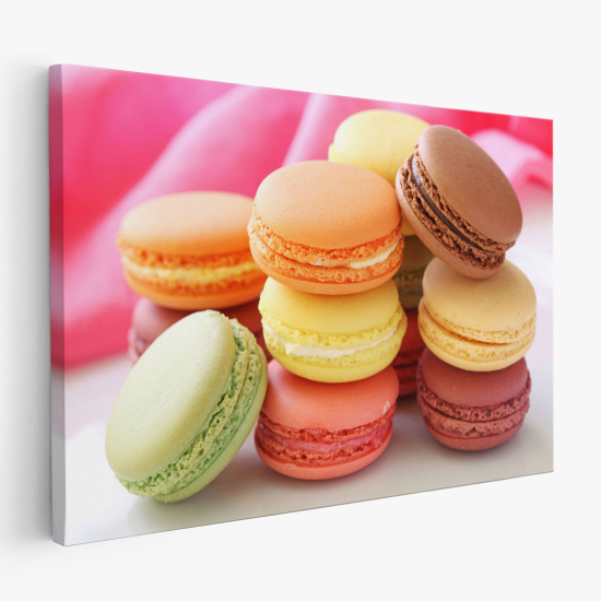 Canvas Print - Macaroons