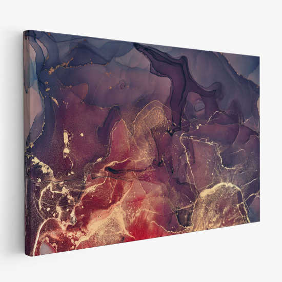 Canvas Print - Marbled effect