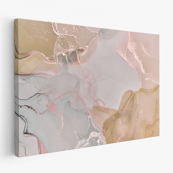 Canvas Print - Marbled effect