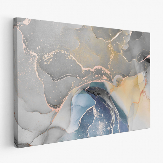 Canvas Print - Marbled effect