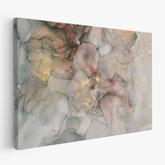 Canvas Print - Marbled effect