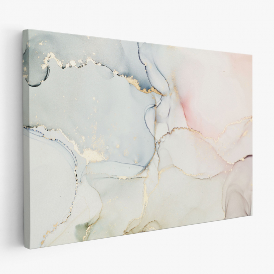 Canvas Print - Marbled effect