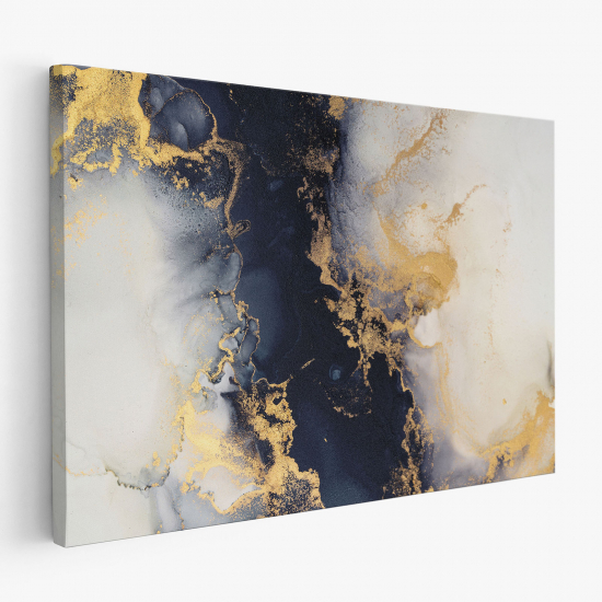 Canvas Print - Marbled effect